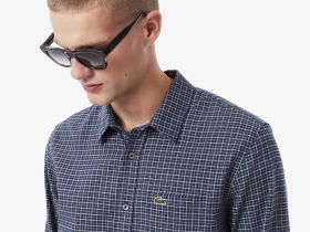 Мужская рубашка Lacoste стандартного кроя