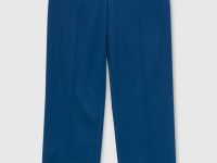 Брюки свободного кроя со стрелками