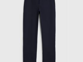 Брюки-чиносы из твила, Синий