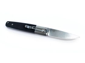 Нож полуавтоматический GANZO G7211 ЧЕРНЫЙ (F7211-BK)