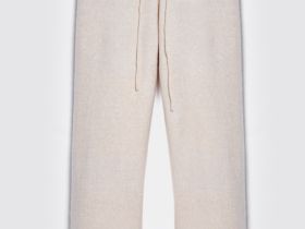 Вязаные брюки прямого силуэта