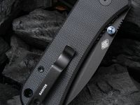 Складной нож WE Knife Banter black, S35VN