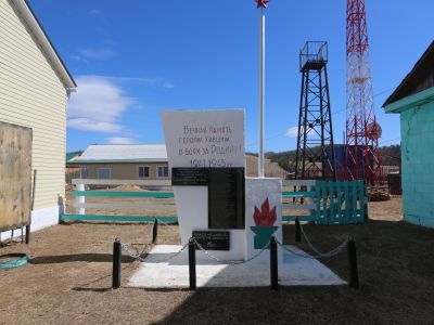 Памятник воинам-землякам, погибшим на фронтах Великой Отечественной войны