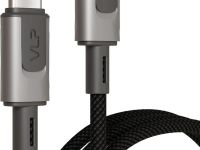 Кабель VLP Force Line USB-C / USB-С 1,2 м 5 А Чёрный