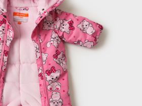 Комбинезон детский текстильный с полиуретановым покрытием для девочек