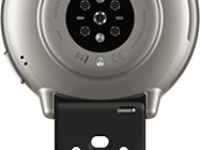 Умные часы Amazfit Active 2R Серебристые, с чёрным ремешком