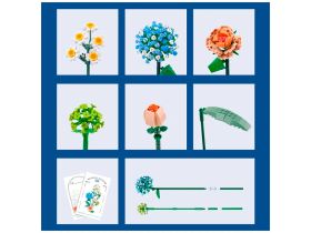 1671_MK Конструктор Нежный букет