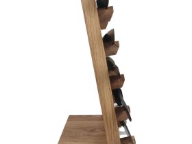 Подставка для коллекции из 5-ти ножей Woodinhome HKS0205ON, дуб, бежевый