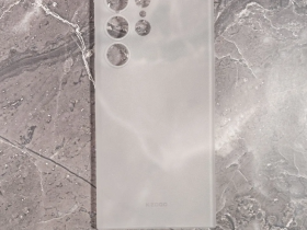 Чехол-накладка Kzdoo Air Skin Ultra slim для Samsung Galaxy S23+ пластиковый (прозрачно-белый)