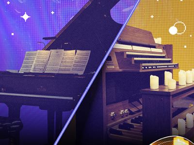 Музыкальный поединок при свечах. Орган &amp; Рояль