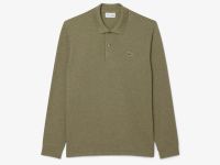 Мужское поло Lacoste L.12.21 классического кроя с длинным рукавом