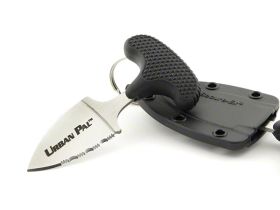 Нож с фиксированным клинком Cold Steel Urban Pal, сталь AUS-8A, рукоять Kray-Ex, черный