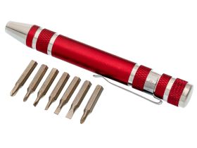 Отвертка, красная