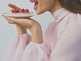 Серьги в форме сердца, Золотой