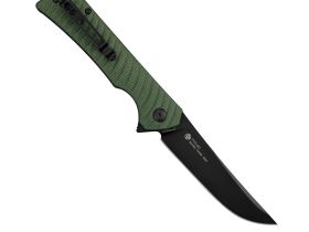 Нож складной Ruike P122-MG, сталь 14C28N, рукоять микарта, зеленый