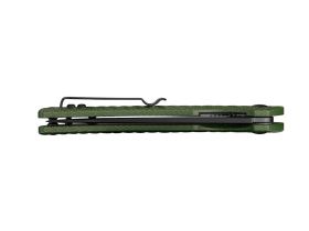 Нож складной Ruike P122-MG, сталь 14C28N, рукоять микарта, зеленый