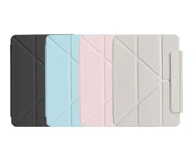 Чехол-книжка WIWU Smart Folio для Apple iPad Pro 13 (2024) (полиуретан с подставкой) (Wi-004) (черный)