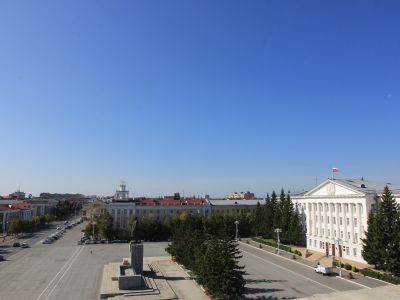 Градостроительный ансамбль центральной площади города Кургана