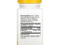 Nature's Way, Витамин D3, сухая форма, 10 мкг (400 МЕ), 100 капсул