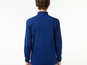 Мужское поло Lacoste с длинными рукавами
