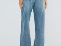 Широкие джинсы, Голубой