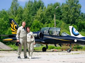 Полет на истребителе L-39 для двоих