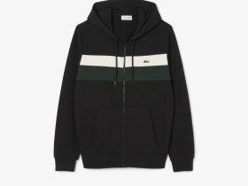 Мужской хлопковый свитшот Lacoste классического кроя