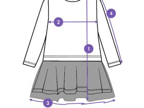 Платье трикотажное для девочек