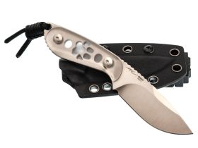 Туристический нож Kizer Buddy satin сталь AEB-L, рукоять Acrylic