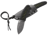 Нож с фиксированным клинком CRKT Achi, сталь 8Cr13MoV, рукоять паракорд