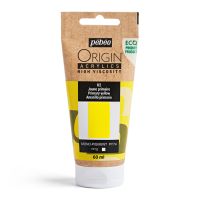 Акрил Pebeo "ORIGIN" матовый, 60 мл, желтый основной
