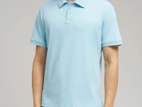 Поло slim fit из хлопкового трикотажа