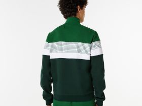 Мужская толстовка Lacoste приталенного кроя на молнии