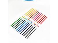 Набор карандашей цветные Гамма "Классические", 24 цв., заточен., картон. упаковка, европодвес