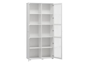 Витрина Амели 2-102x220 Белый