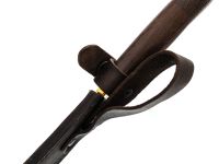 Узбекский нож Пчак, сталь дамаск, традиционный кухонный нож, рукоять венге