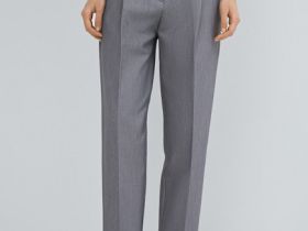 Брюки с ремнём, Серый