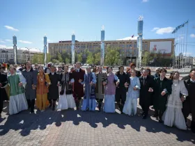 Массовый осуохай исполнили на главной площади Якутска