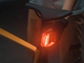 Фонарь для велосипеда задний Topeak REDLITE 80BT TMS101BT (красный черный)