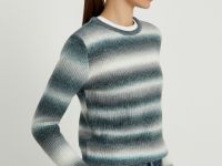 Джемпер прямого кроя с шерстью