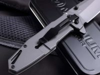 Складной нож Boker Screaming Skull, сталь 440А, рукоять нержавеющая сталь