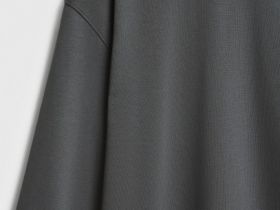 Свитшот с имитацией футболки, Серый