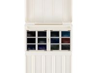 Набор акварели "Белые ночи" Грануляция 12 цв*2,5 мл, в пластиковой коробке