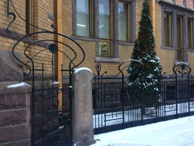 Ограда с воротами