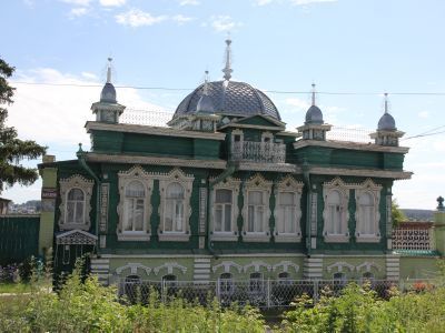 Здание, где в первые годы Советской власти помещался исполком районного Совета рабочих, крестьянских и солдатских депутатов