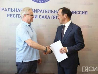 Айсен Николаев подал документы в ЦИК для выдвижения на пост главы Якутии
