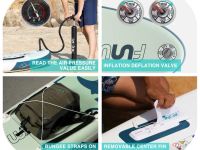 Надувная доска для SUP-бординга FUNWATER SEA TURTLES 10