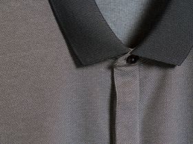 Поло из шелковистого пике, Коричневый