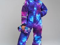 Зимний комбинезон из мембранной ткани для девочки