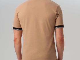 Джемпер трикотажный с воротником поло для мужчин